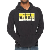 Westfield Nj Hometown New Jersey License Plate Graphic T Shirt Vintage Hoodie | Artistshot