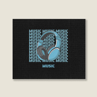 Music Landscape Canvas Print | Artistshot