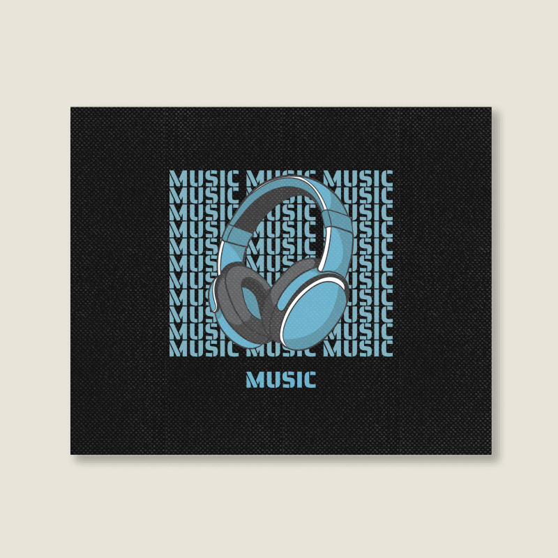 Music Landscape Canvas Print | Artistshot