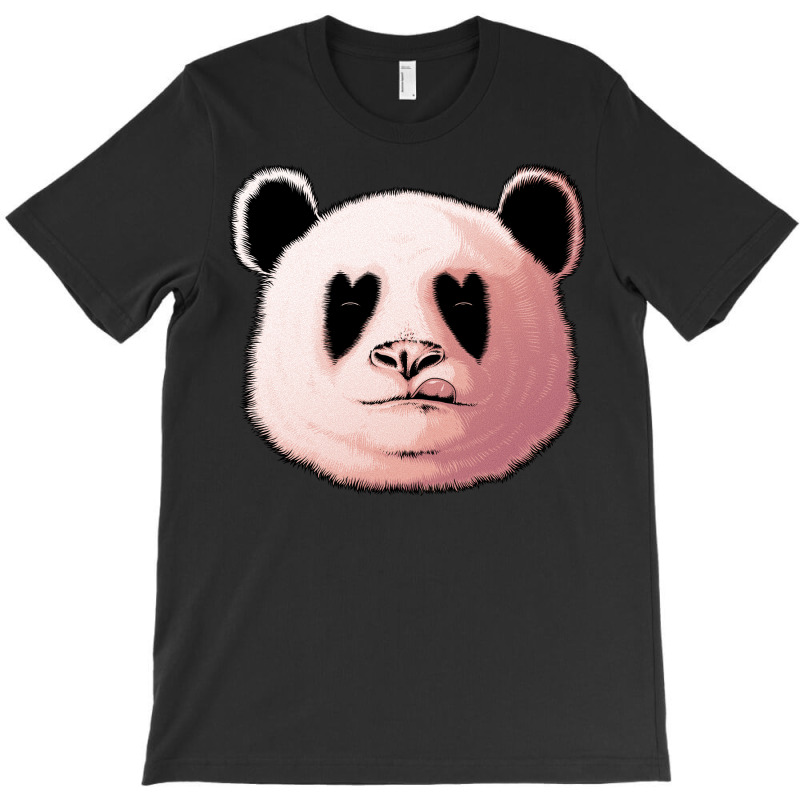 Panda In Love T-shirt | Artistshot