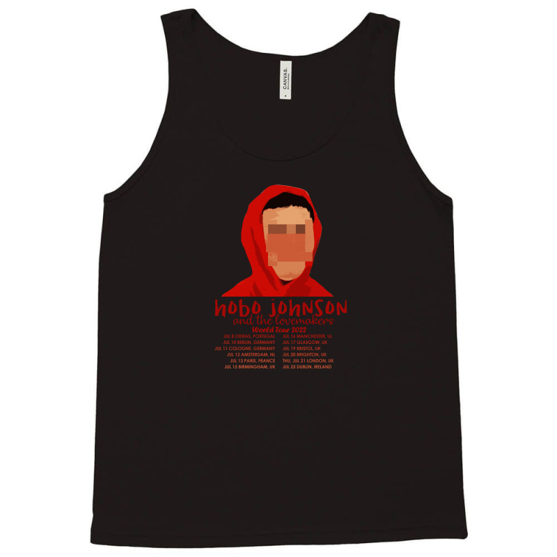 Hobo Johnson & The Lovemakers World Tour 2022 Back Tank Top by ruqiwani | Artistshot