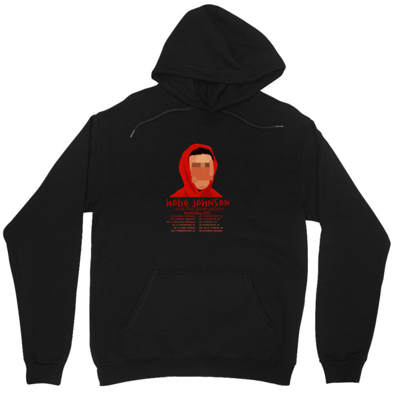 Hobo Johnson & The Lovemakers World Tour 2022 Back Unisex Hoodie by ruqiwani | Artistshot