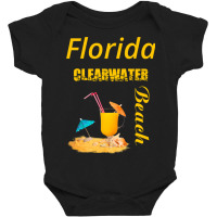 Florida Clearwater Beach Baby Bodysuit | Artistshot