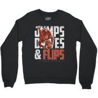 Jumps Drives And Flips Crewneck Sweatshirt | Artistshot