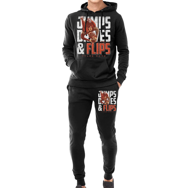 Jumps Drives And Flips Hoodie & Jogger Set | Artistshot