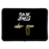 American Hiphop Supergroup Run The Jewels Rectangle Patch | Artistshot