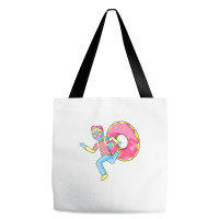 Just Run Because Love Donut Tote Bags | Artistshot