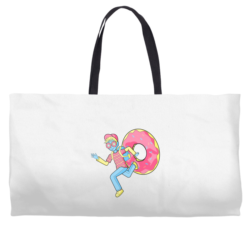 Just Run Because Love Donut Weekender Totes | Artistshot