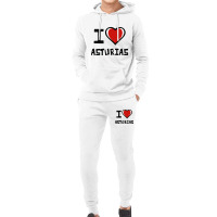 I Love Asturias Hoodie & Jogger Set | Artistshot