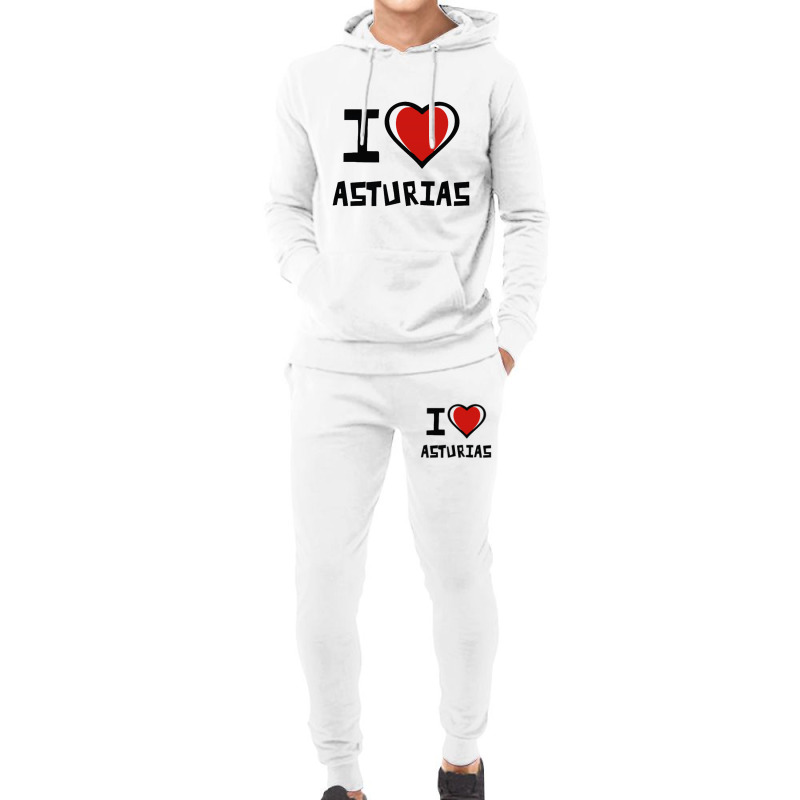 I Love Asturias Hoodie & Jogger set by saterseim | Artistshot