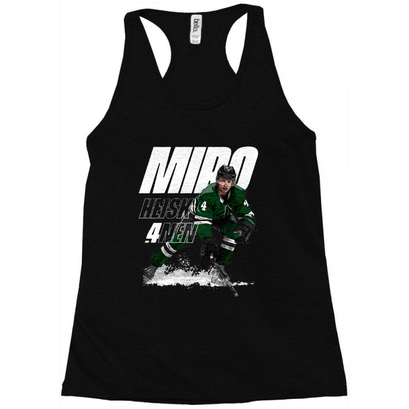 Miro Heiskanen Outline Racerback Tank by kr205 | Artistshot