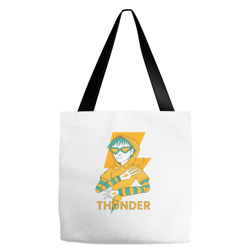 Thunder Man Tote Bags | Artistshot