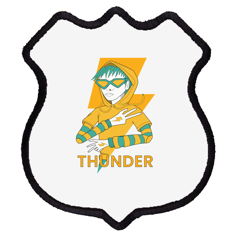 Thunder Man Shield Patch | Artistshot