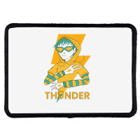 Thunder Man Rectangle Patch | Artistshot