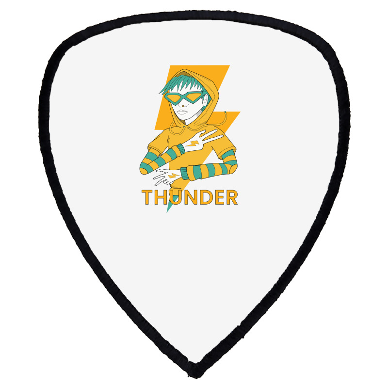 Thunder Man Shield S Patch | Artistshot