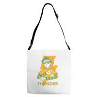 Thunder Man Adjustable Strap Totes | Artistshot