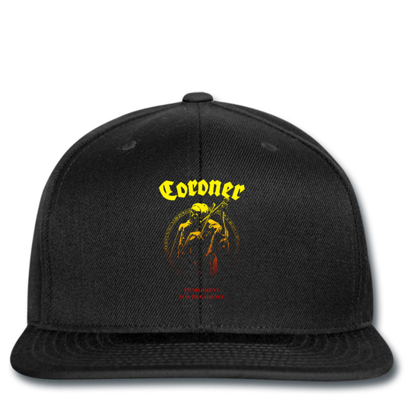 Coroner Punishment For Decadence Printed Hat | Artistshot