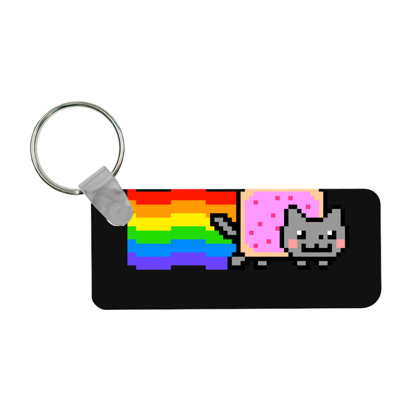 nyan cat keychain