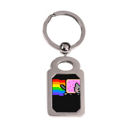 nyan cat keychain