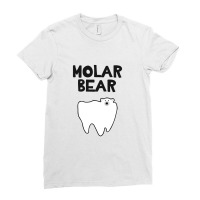 Molar Bear   Funny Polar Bear Ladies Fitted T-shirt | Artistshot