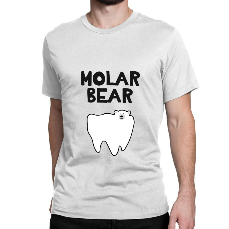 Molar Bear   Funny Polar Bear Classic T-shirt by mampubae | Artistshot