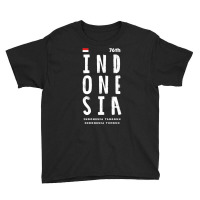 76th Indonesia Independence Day 17th Of August 2021 Premium T Shirt Youth Tee | Artistshot