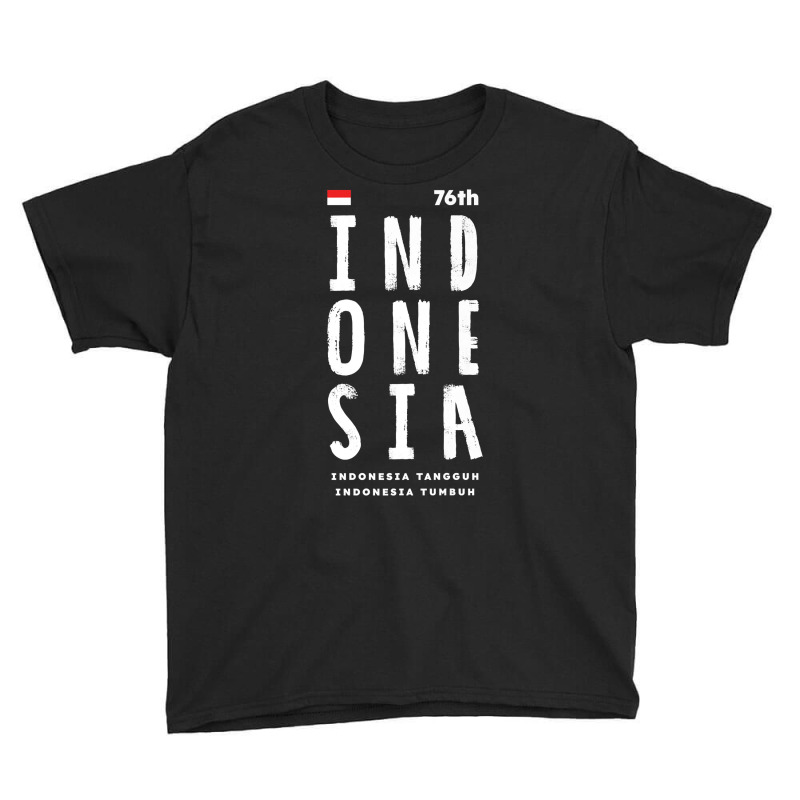 76th Indonesia Independence Day 17th Of August 2021 Premium T Shirt Youth Tee | Artistshot