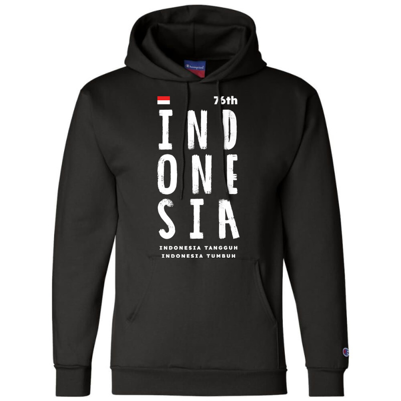 76th Indonesia Independence Day 17th Of August 2021 Premium T Shirt Champion Hoodie | Artistshot