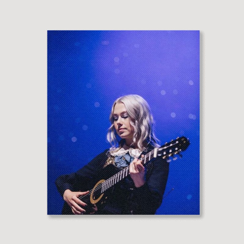 Phoebebridgers Playing The Guitar Portrait Canvas Print | Artistshot