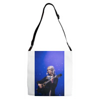 Phoebebridgers Playing The Guitar Adjustable Strap Totes | Artistshot