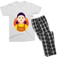 Red Light Green Light   Game Doll Men's T-shirt Pajama Set | Artistshot