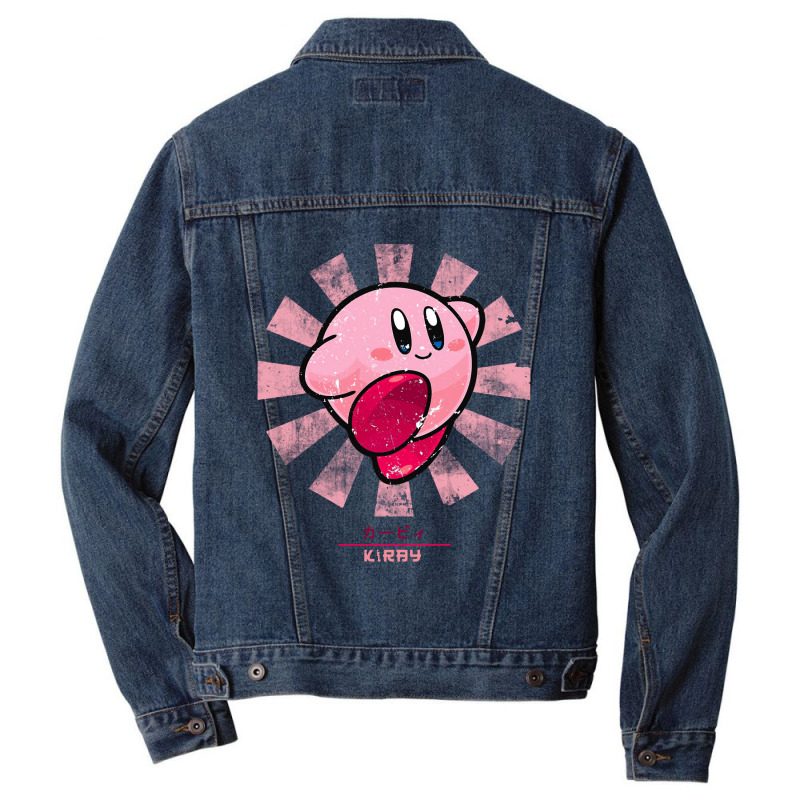 Retro Kirby Plush Men Denim Jacket | Artistshot