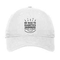 Be Nice To Diabetics We Deal With Enough Pricks Adjustable Cap | Artistshot