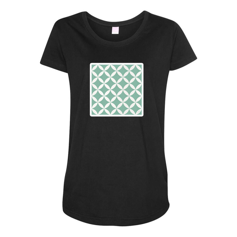 Evil Eye Dots Marigold Palette 45561354 Maternity Scoop Neck T-shirt by vebian33 | Artistshot