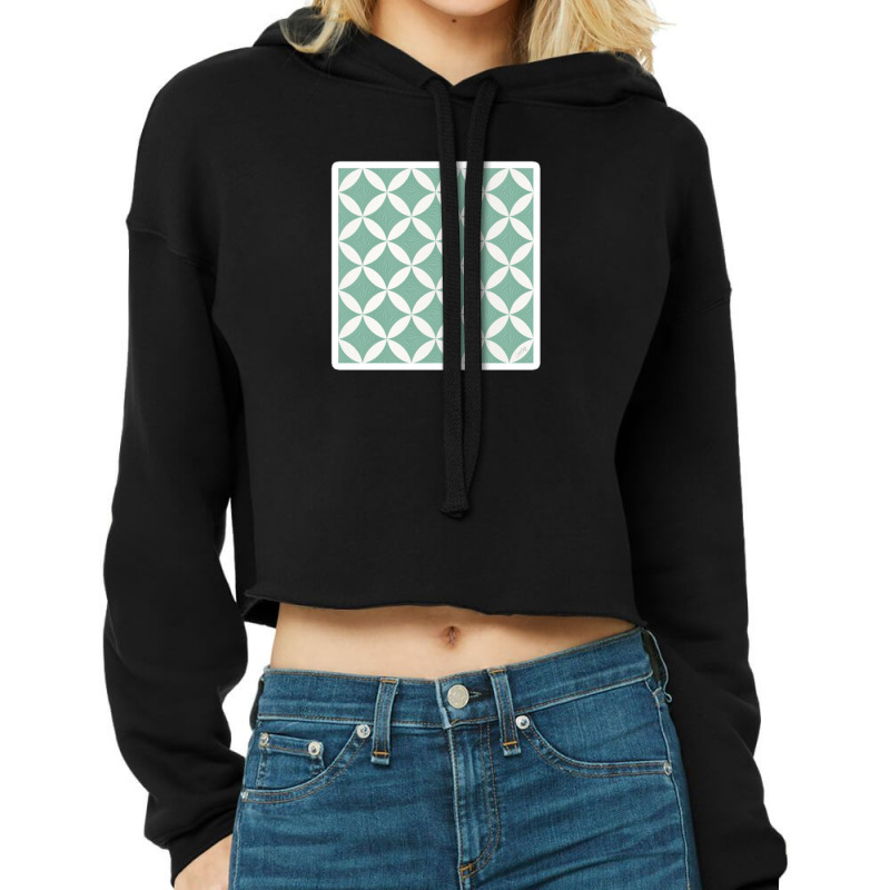 Evil Eye Dots Marigold Palette 45561354 Cropped Hoodie by vebian33 | Artistshot