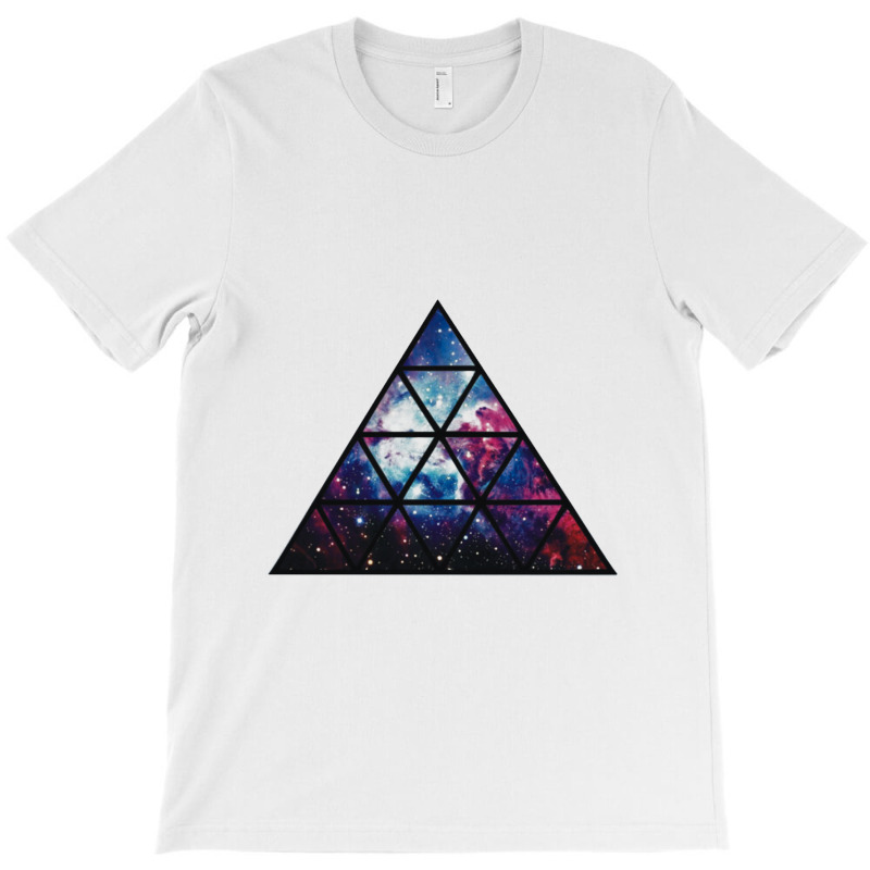 Galaxy Triangle Funny Banter Illuminati Stars Planets Bold Eye T-shirt | Artistshot