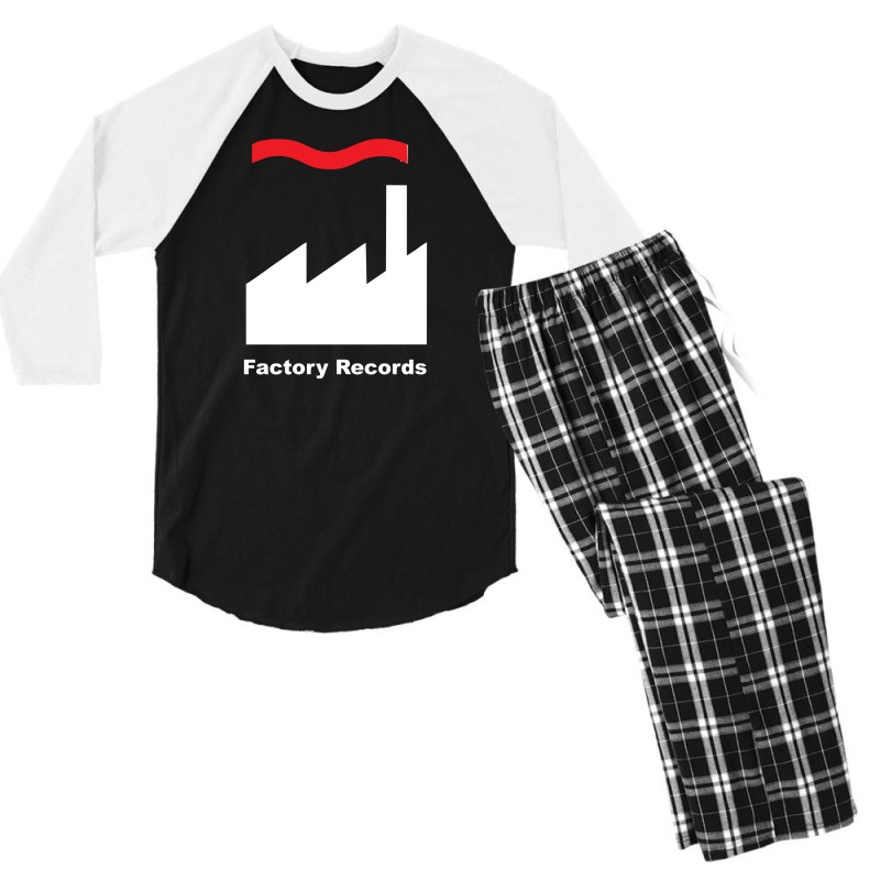 Factory Records Men's 3/4 Sleeve Pajama Set | Artistshot