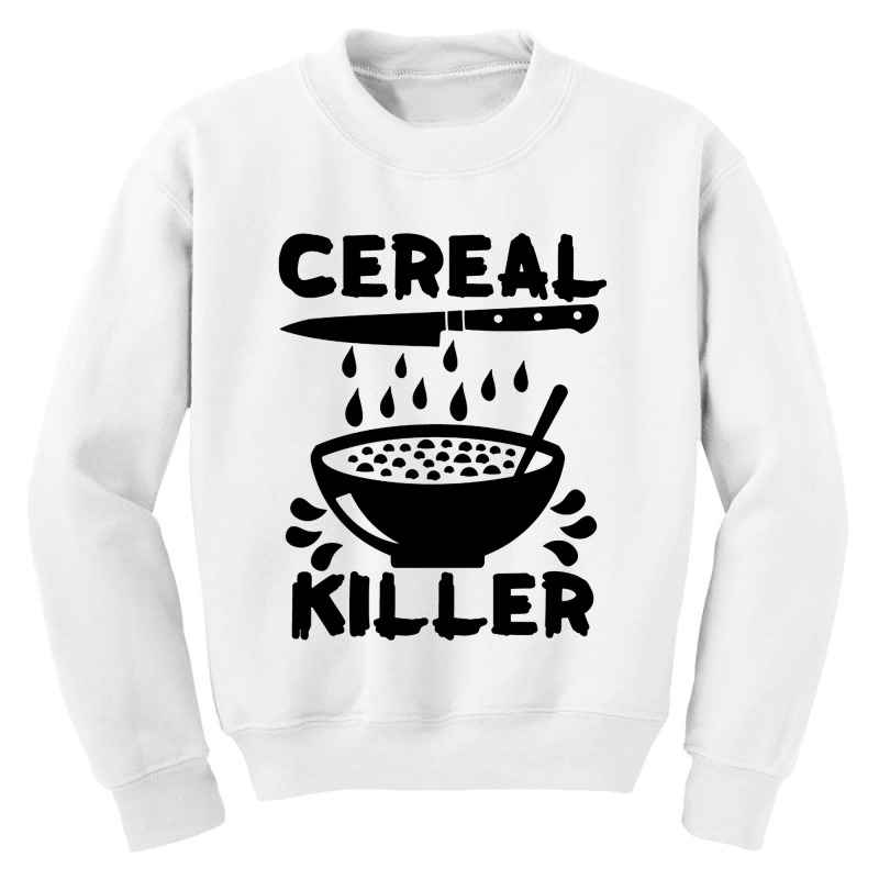 Cereal Killer Youth Sweatshirt by Cucakrowo | Artistshot