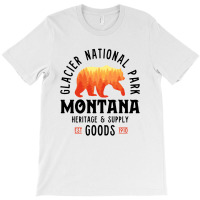 Glacier National Park T-shirt | Artistshot