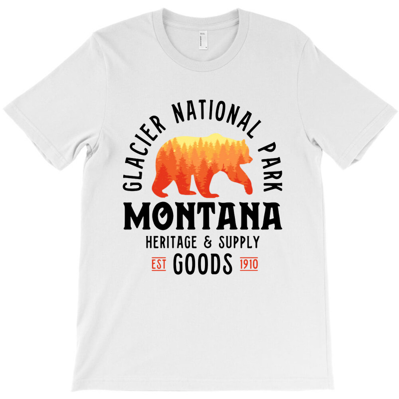 Glacier National Park T-shirt | Artistshot