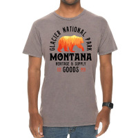 Glacier National Park Vintage T-shirt | Artistshot