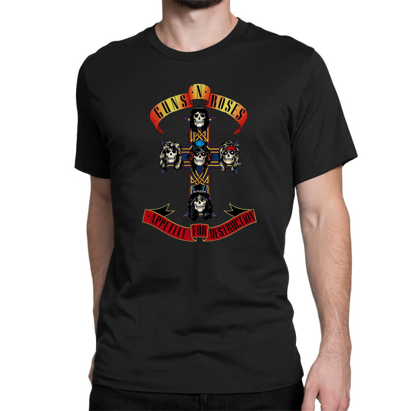 Gnr Appetite For Destrucktion Classic T-shirt by janeti | Artistshot