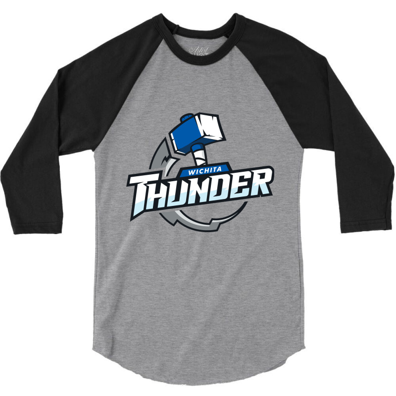 The-wichita-thunder-pen 3/4 Sleeve Shirt | Artistshot