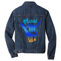 Maui Shaka Hand Men Denim Jacket | Artistshot