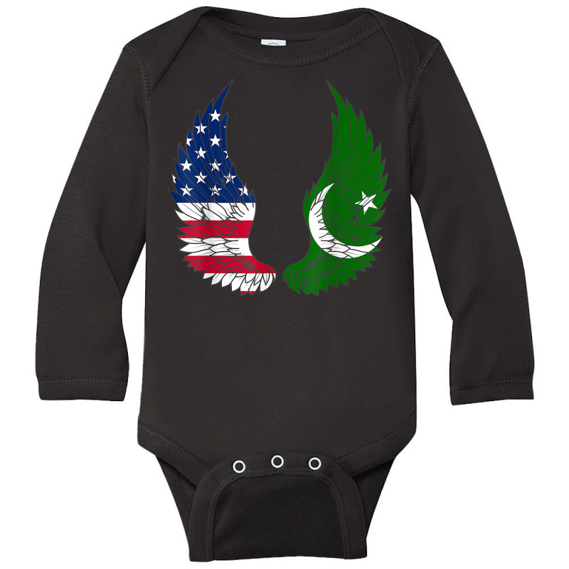 Pakistan Flag Independence Day American Pakistani August 14 T Shirt Long Sleeve Baby Bodysuit by carlianagorley | Artistshot