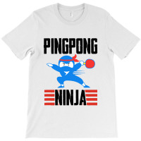 Funny Ping Pong Ninja Table Tennis T-shirt | Artistshot