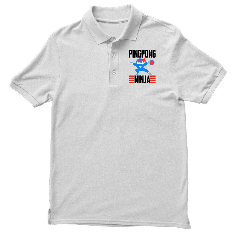 Funny Ping Pong Ninja Table Tennis Men's Polo Shirt | Artistshot