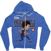 Cade Cunningham Cartoon Zipper Hoodie | Artistshot