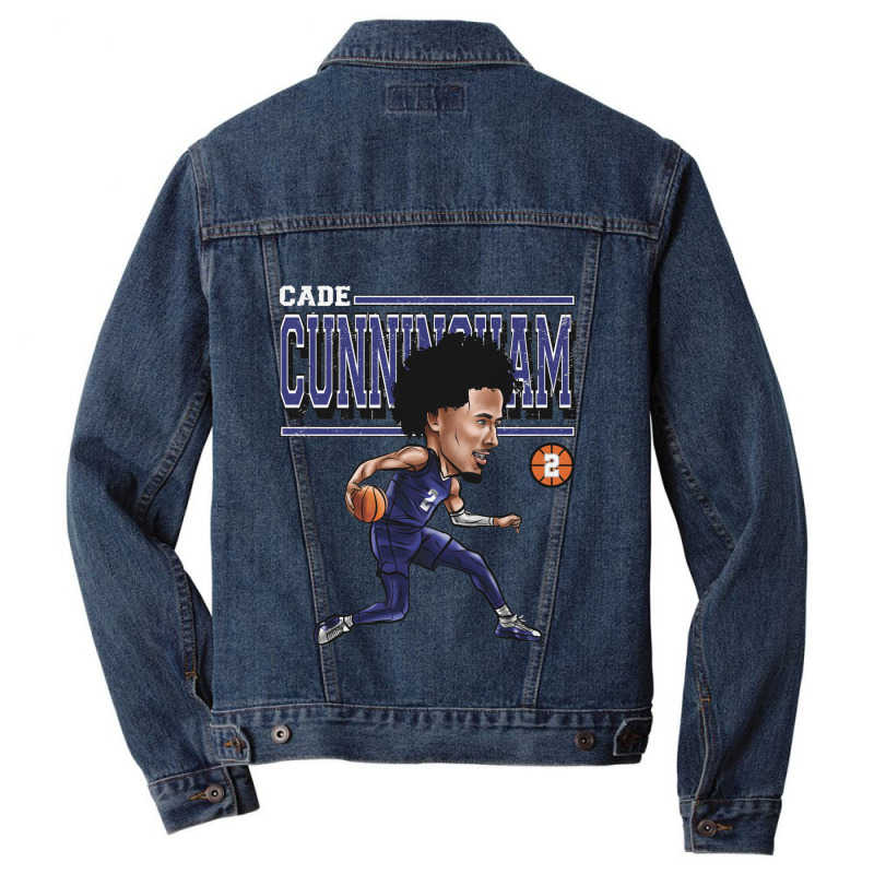 Cade Cunningham Cartoon Men Denim Jacket by kr205 | Artistshot