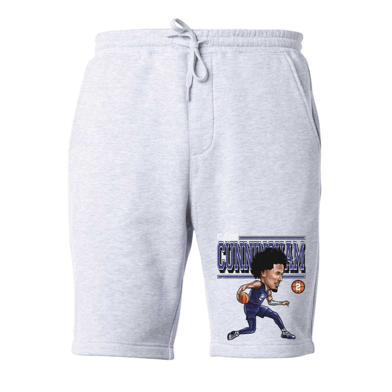 Cade Cunningham Cartoon Fleece Short by kr205 | Artistshot